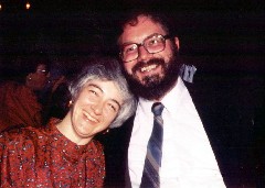 Dan Dorrough; Ruth Bennett McDougal Dorrough; Family Mantle; Taken at InfoTemp conference